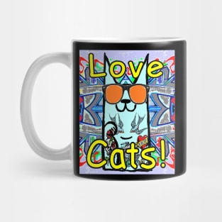 gothic,goth,nugoth,love,kitty,cat,cats,japan,wealth,777 Mug